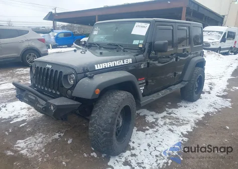 2015 Jeep Wrangler Unlimited Sport z USA, uszkodzony, nr VIN 1C4BJWDG7FL706891